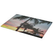 Sunset Palms Tropical Landscape Photography Snijplank (Hoek)