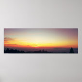Sunset Panorama Poster (Voorkant)