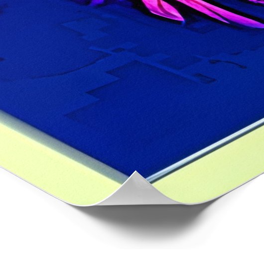 Sunset Paradise Artwork Poster (Hoek)