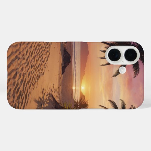 Sunset Paradise Case-Mate iPhone Case (Achterkant (horizontaal))