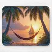 Sunset Paradise Hammock Muismat (Voorkant)