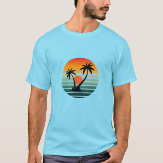 Sunset Paradise - Tropische Strandvibes T-shirt
