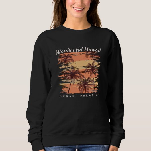 Sunset Paradise Trui (Voorkant)