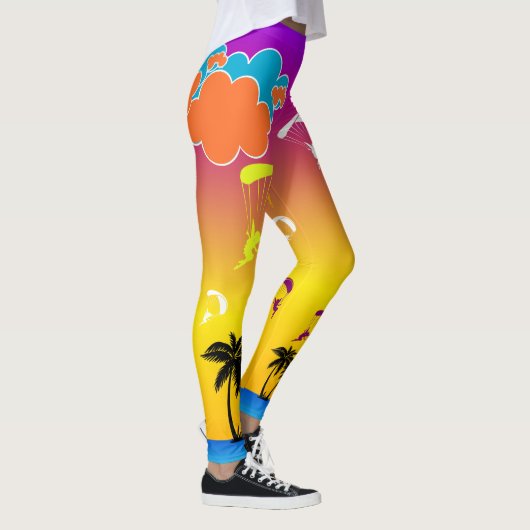 Sunset Paragliding Pixie-Leggings Leggings (Rechts)