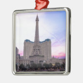 Sunset Paris Las Vegas Tour Eiffel Fake Metalen Ornament (Links)