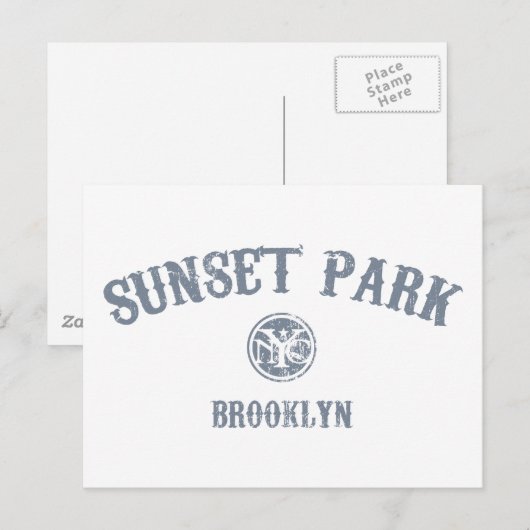 Sunset Park Briefkaart (Voorkant / Achterkant)