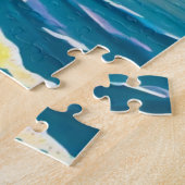 Sunset Park El Salvador Reizen  Retro Legpuzzel (Zijkant)