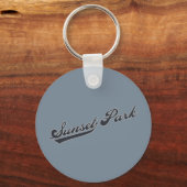 Sunset Park Sleutelhanger (Voorkant)