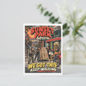 Sunset Park We Got This Briefkaart (Staand voorkant)
