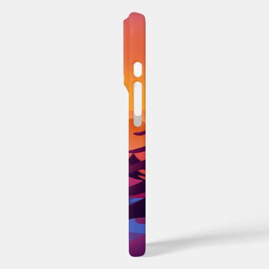 Sunset Peaks – iPhone 16 Pro Hoesje (Achterkant / Links)