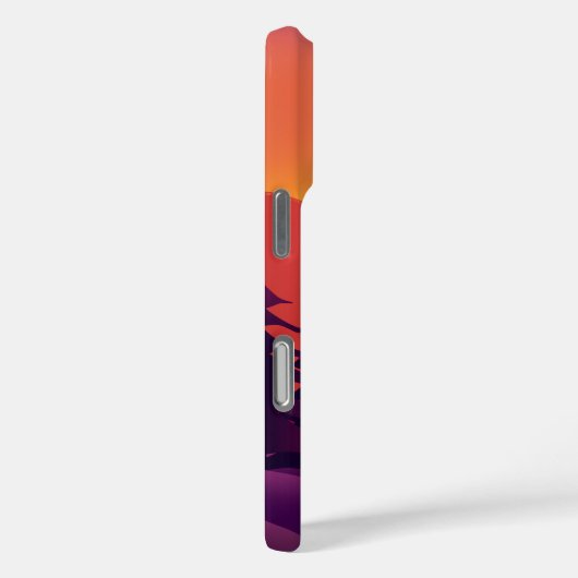 Sunset Peaks – iPhone 16 Pro Hoesje (Achterkant / Rechts)