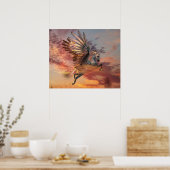 Sunset Pegasus 24 x20-inch voordelig Poster, keuze Poster (Keuken)