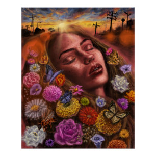 Sunset Perfect Poster