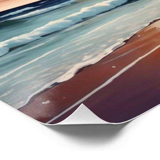 Sunset Perfect Poster (Hoek)