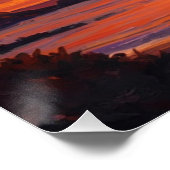 Sunset Perfect Poster (Hoek)