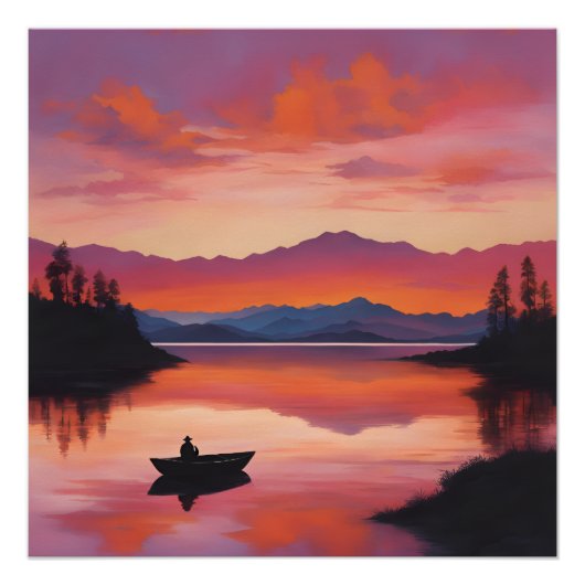 SUNSET PERFECT POSTER (Voorkant)