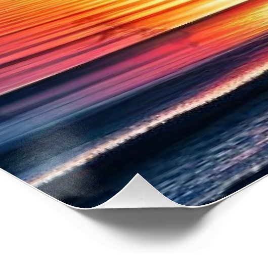 Sunset Perfect Poster (Hoek)