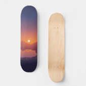 Sunset Persoonlijk Skateboard (Voorkant)