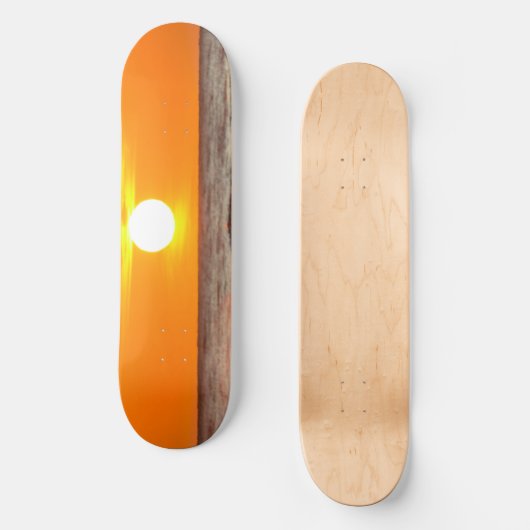 Sunset Persoonlijk Skateboard (Voorkant)