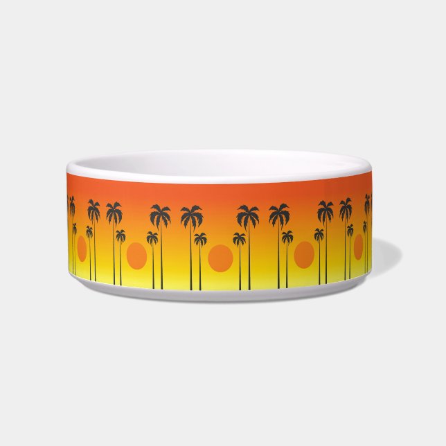 Sunset Pet Bowl Voerbakje (Voorkant)