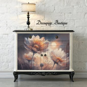 Sunset Petals Decoupage Tissuepapier