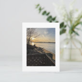 Sunset Photo Briefkaart (Staand voorkant)