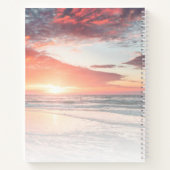 Sunset Photo Funeral Budget Guest Book Notitieboek (Achterkant)