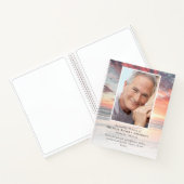 Sunset Photo Funeral Budget Guest Book Notitieboek (Binnen)
