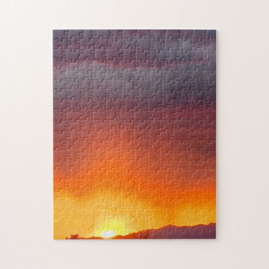 Sunset Photo Legpuzzel (Verticaal)