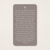 Sunset Photo Memorial Prayer Kaart (Achterkant)