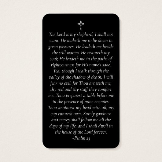 Sunset Photo Memorial Prayer Kaart (Achterkant)