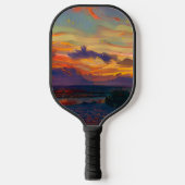 SUNSET PICKLEBALL PADDLE (Voorkant)