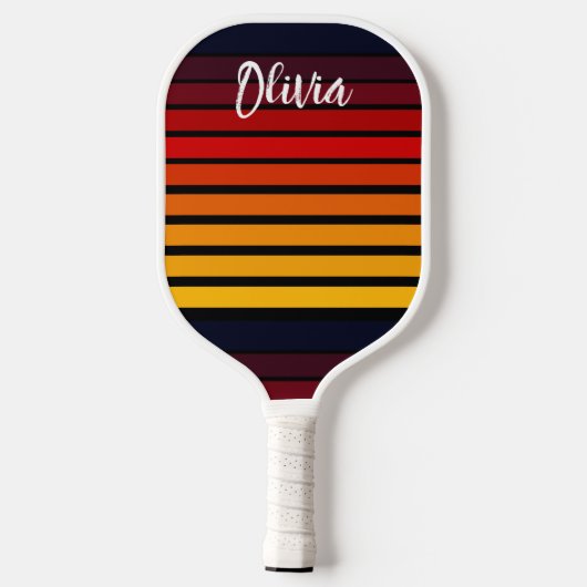 Sunset Pickleball Paddle (Achterkant)
