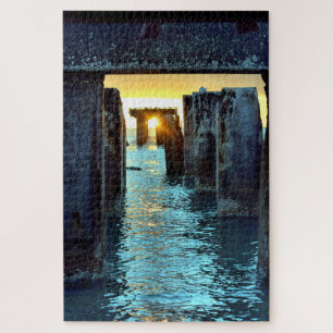 Sunset Pier Gasparilla Island - 20x30 - 1014 pcs Legpuzzel