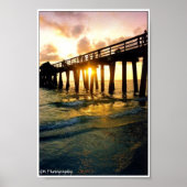 Sunset Pier Poster (Voorkant)