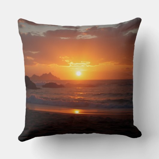 Sunset Pillow Kussen (Achterkant)