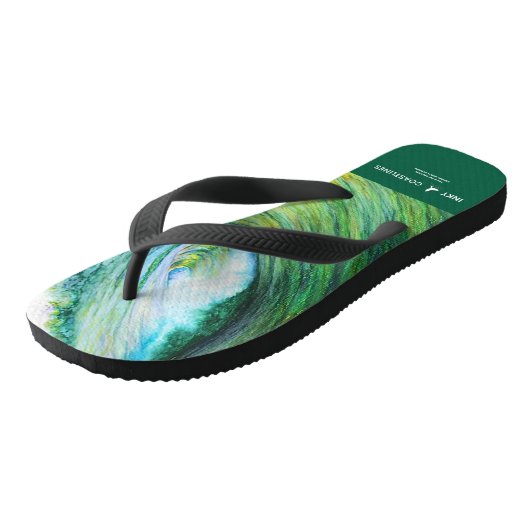 Sunset Pipeline-dingen Teenslippers (Schuin)