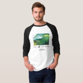 Sunset Pipeline T-shirt met lange mouwen (Voorkant volledig)