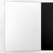 Sunset Pirate Boy 1st Birthday Drieluik Kaart (Binnenzijde eerst)