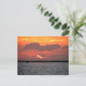 Sunset, Placencia, Belize Briefkaart (Staand voorkant)