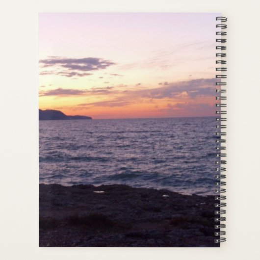 Sunset Planner (Achterkant)