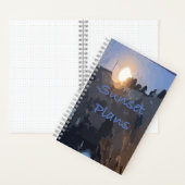 Sunset Plans Bullet Journal Notitieboek (Binnen)
