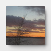 Sunset Plaque meer Fotoplaat (Voorkant)