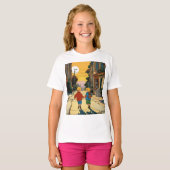 Sunset Playtime in San Francisco" - Hergé T-shirt (Voorkant volledig)