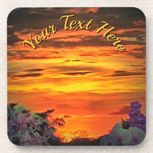 Sunset Plaza Marina 2584 Bier Onderzetter (Voorkant)