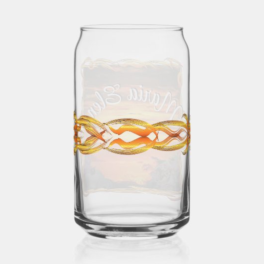 Sunset Plaza Marina 2584 Blikvorm Glas (Achterkant)