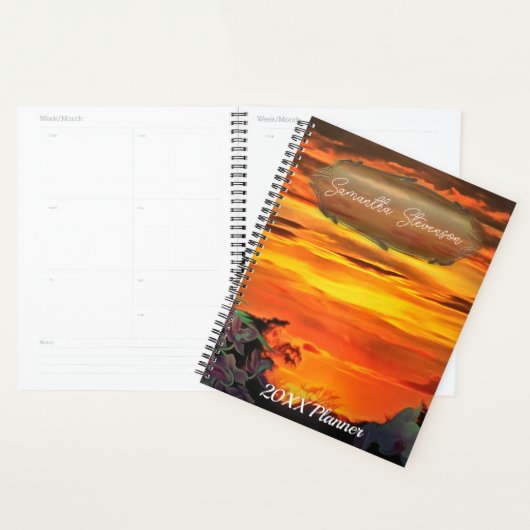 Sunset Plaza Marina 2584 Fotocollage Planner (Display)