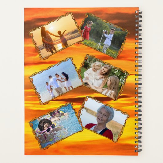 Sunset Plaza Marina 2584 Fotocollage Planner (Achterkant)