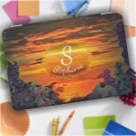 Sunset Plaza Marina 2584 iPad Mini Cover<br><div class="desc">Schilderij "Sunset Plaza Marina 2584" Collectie Bescherm uw iPad Mini met onze aangepaste hoes! Het vouwt zich in meerdere standposities en heeft een wake / slaapmagneet. Combineer het met een bijpassend hoesje voor extra veiligheid. Bestel er vandaag nog een! Het ontwerp gemaakt van mijn schilderij "Sunset Plaza Marina 2584" legt...</div>