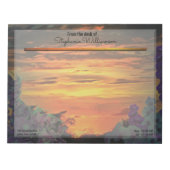 Sunset Plaza Marina 2584 Notitieblok (Voorkant)